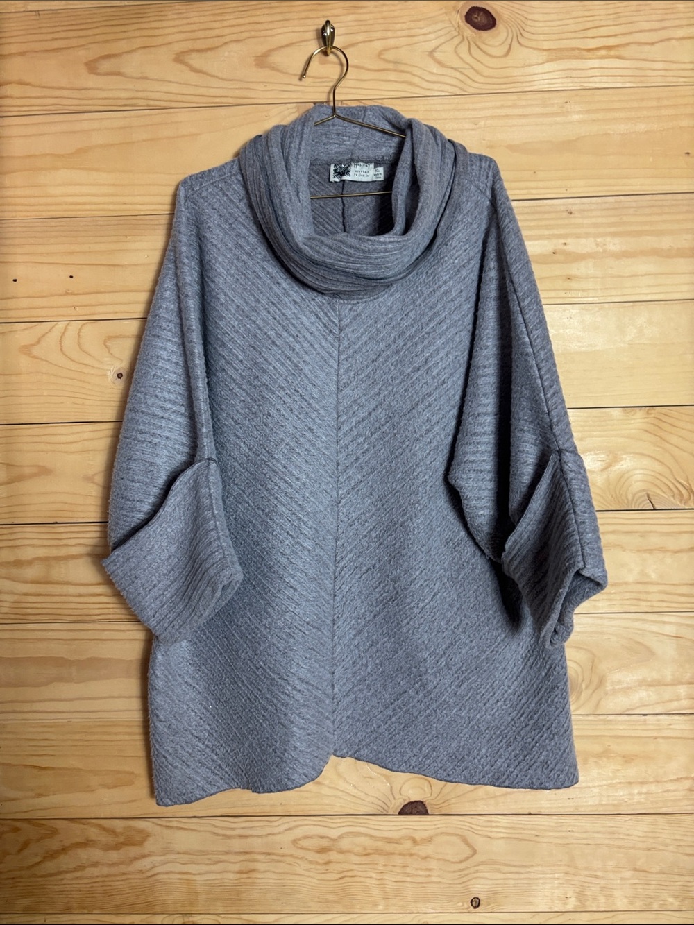 Habitat clothes to live in cowl neck pullover XL
